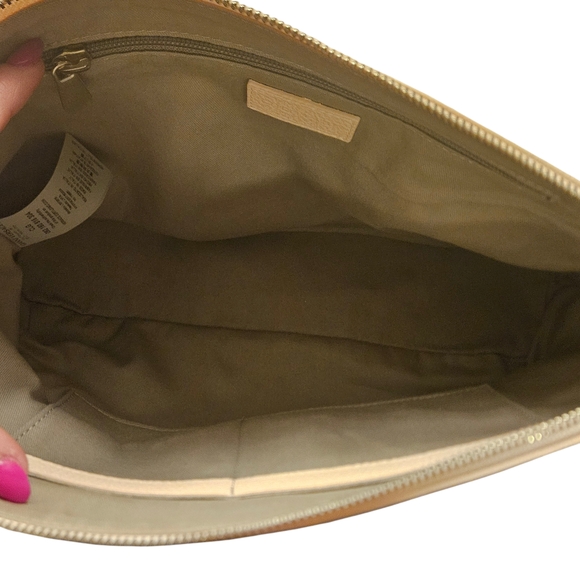 VERSACE COLLECTION Pink pebbled leather Shoulder bag - Picture 4 of 9